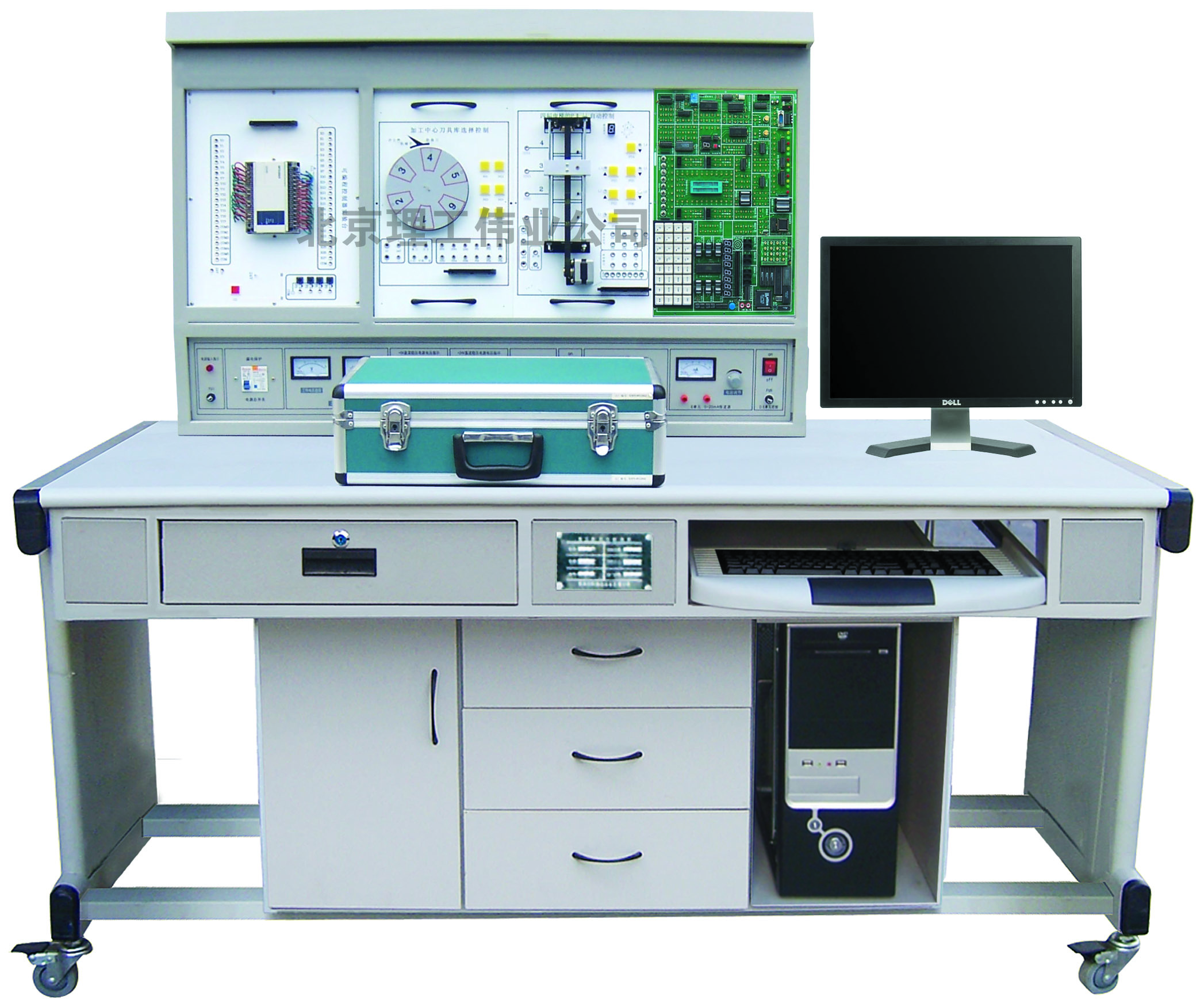 LGS-01B PLC可編程控制系統(tǒng)、單片機實驗開發(fā)系統(tǒng),自動控制原理綜合實驗裝置